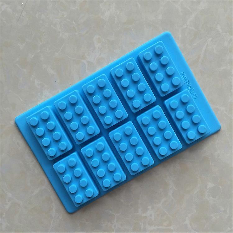 1pc Building Bricks Blocks Silicone Chocolate