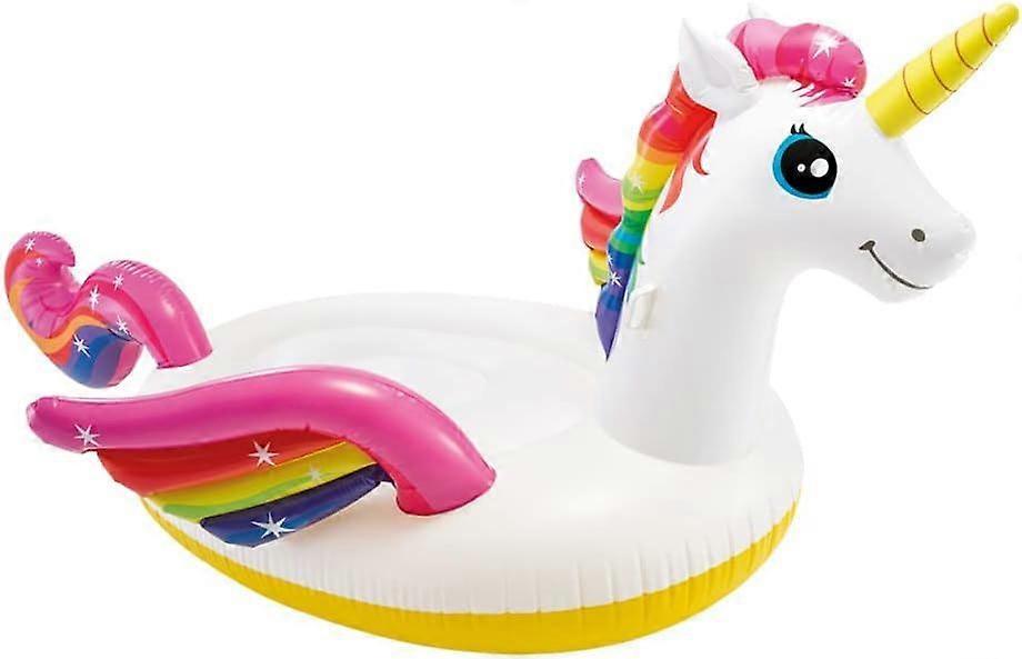 INTEX - Mega Unicorn Pool Lounger Kids Toy