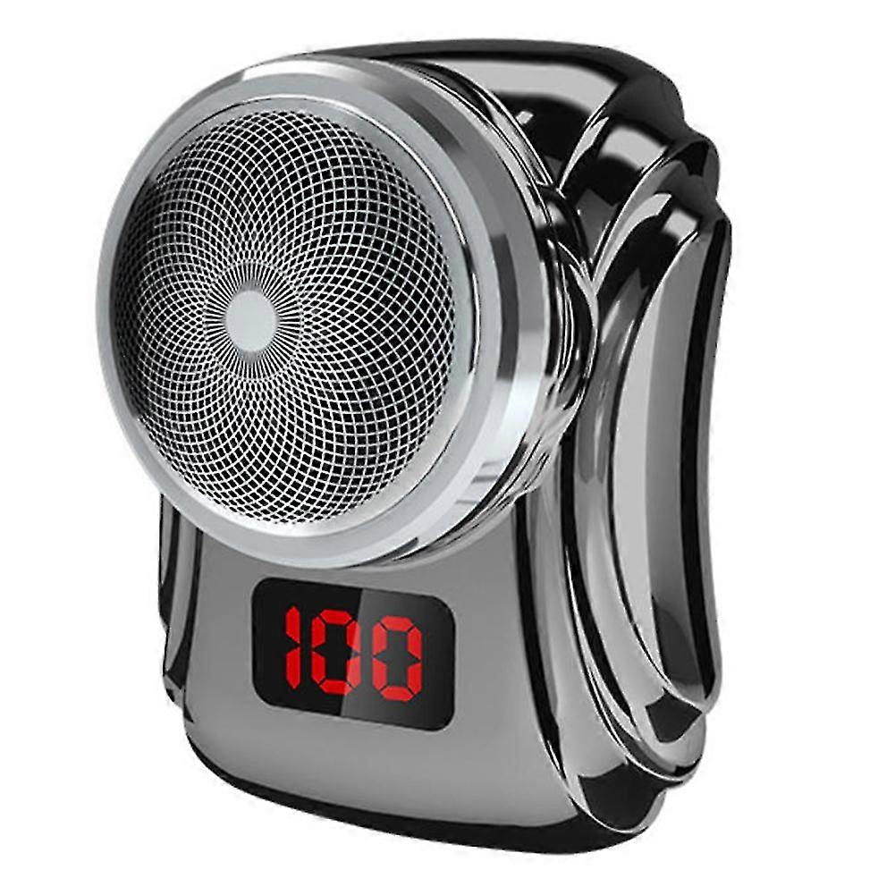 3w Single-ring Male Shaver Led Digital Display Beard Shaving Machine For Daily Use