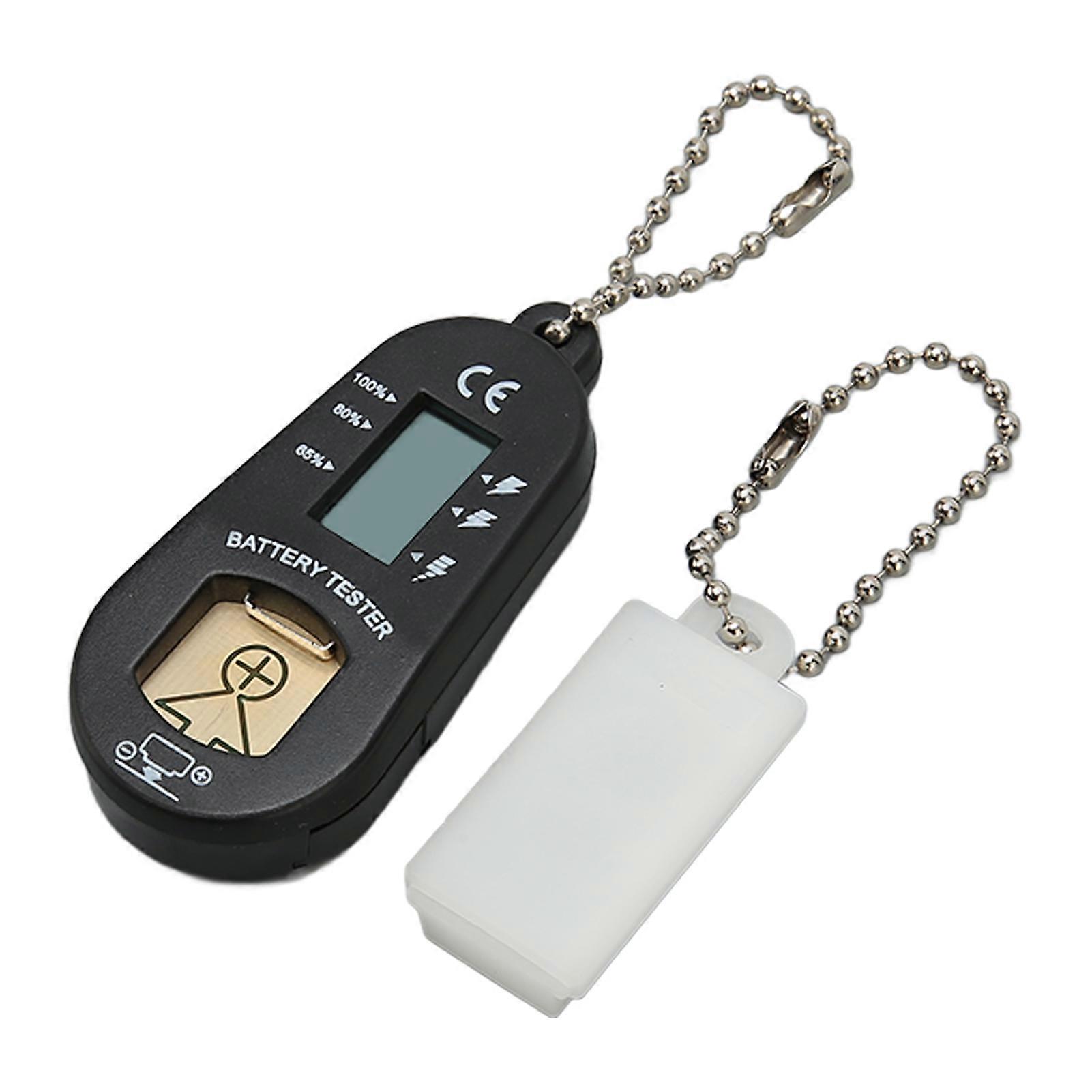 Button Cell Battery Checker Digital LCD Display Remaining Electricity Tester Checker Digital Meter Tool