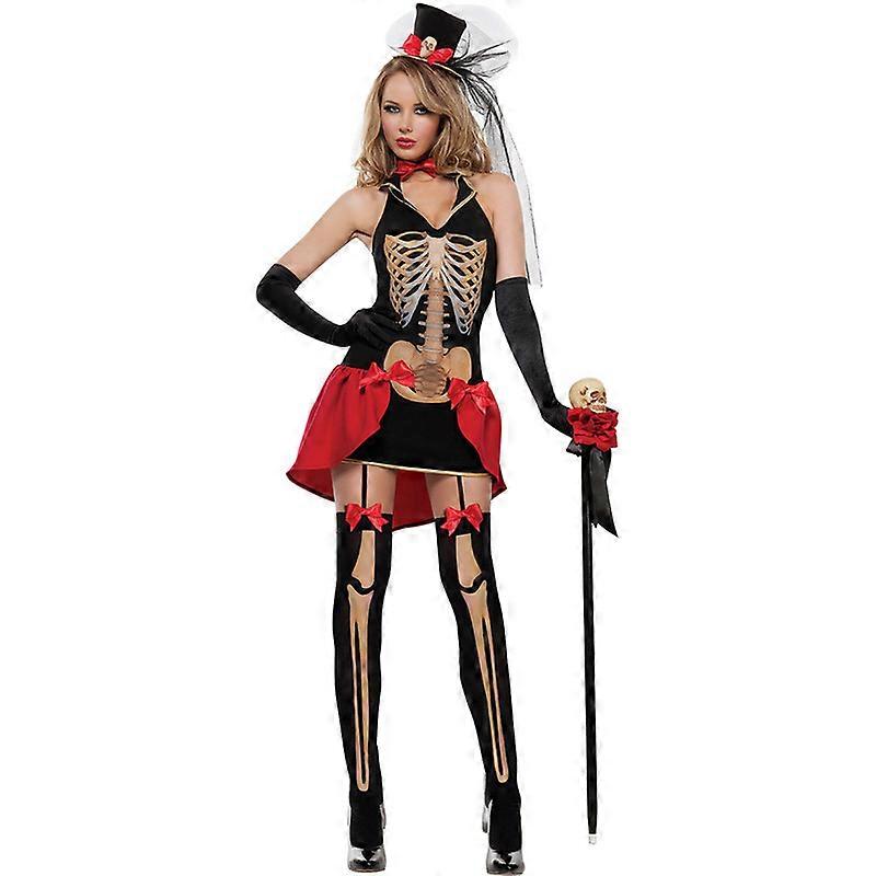 Skeleton Bride Costume for Girls,women