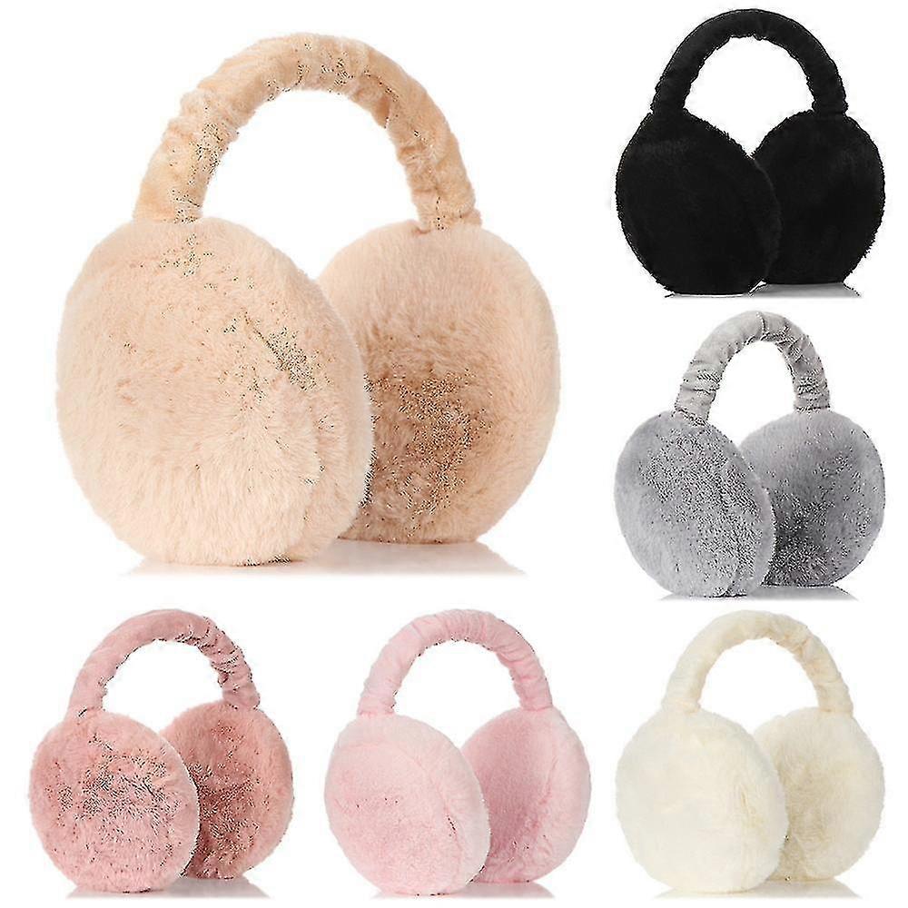 Soft Peluche Chauffe-oreilles Unisexe Hiver Chaud Cache-oreilles Extérieur Protection contre le froid Cache-oreilles