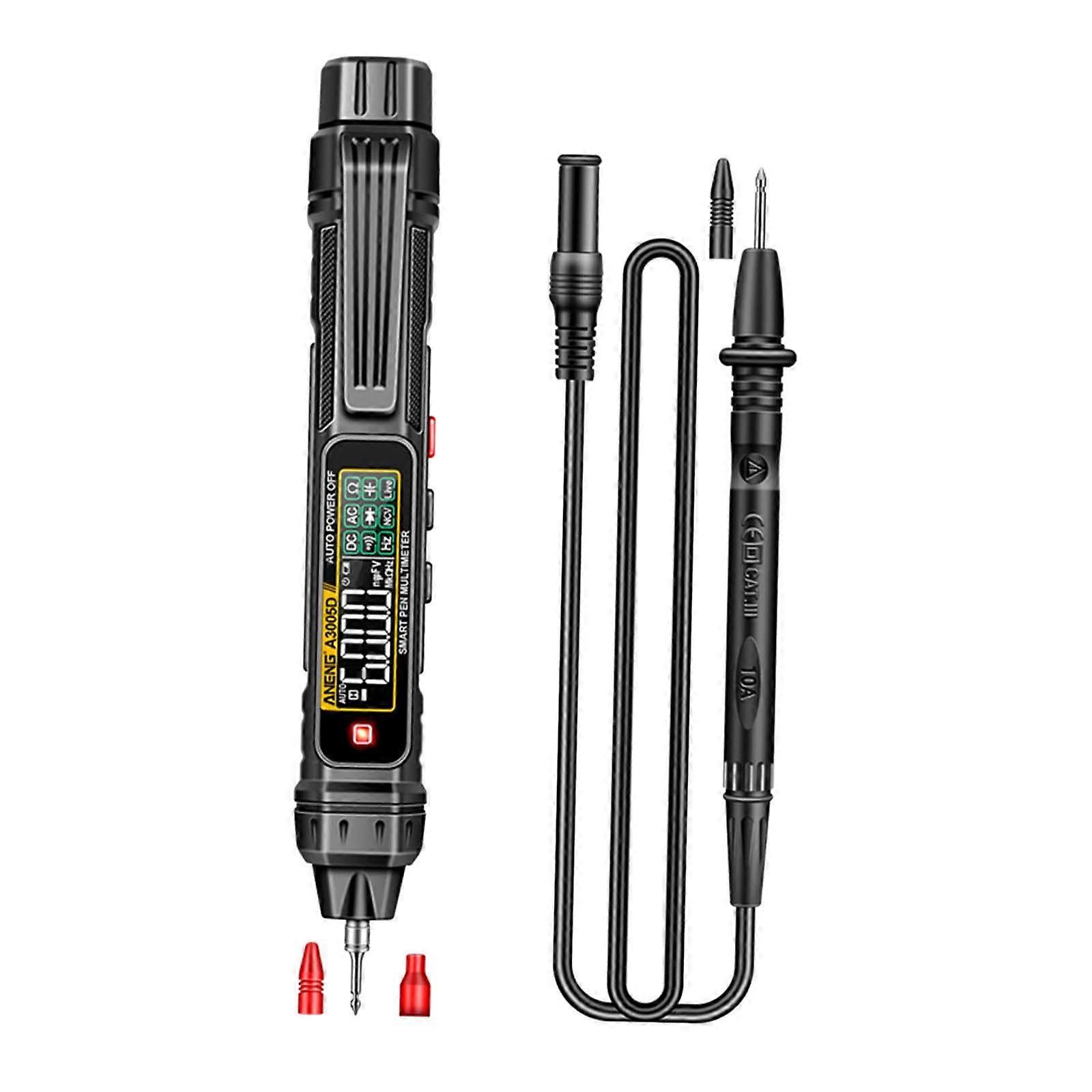Pen Type Digital Multimeter Sensors Pen Test Durable 6000 Counts