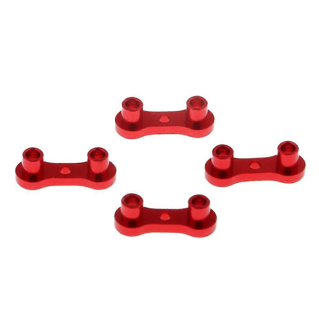9x 4x Blade Propellers Clip Clamps Red for DOBBY Drone Helicopter Plane Models