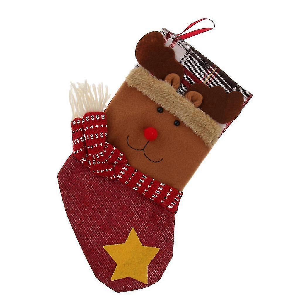 Christmas Stocking with Name Custom Your Design Add Any Text Red and Green Hanging Stockings for Family Holiday Season Decor