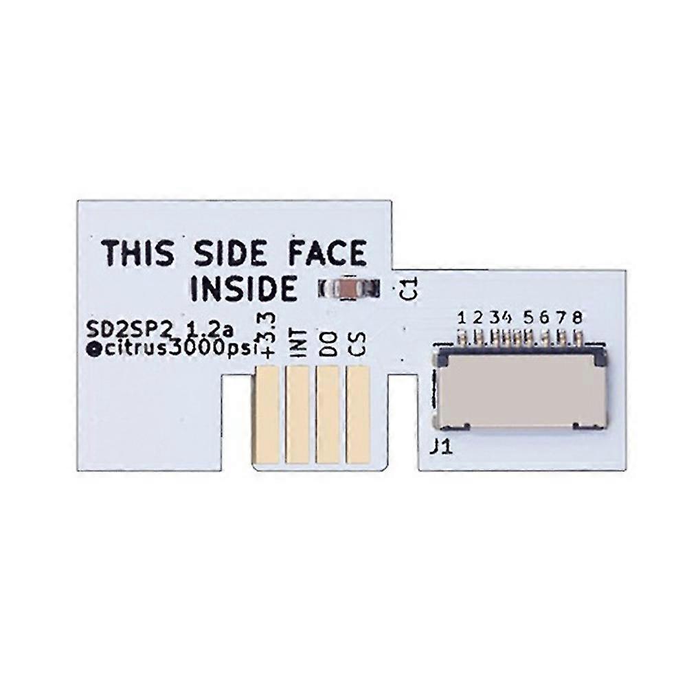 D2sp2 Sdload Adapter For Ngc Sd2sp2 Sd Load -sd Card Tf Card Reader, White