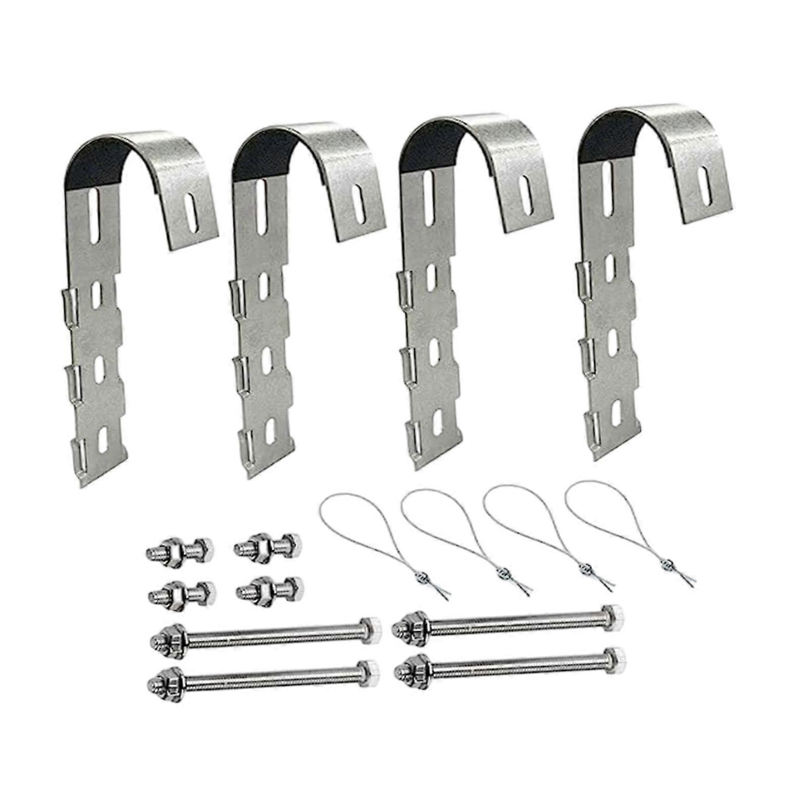 4Pcs Balcony Solar Panel Mounting Brackets Professional Solar Module Holders