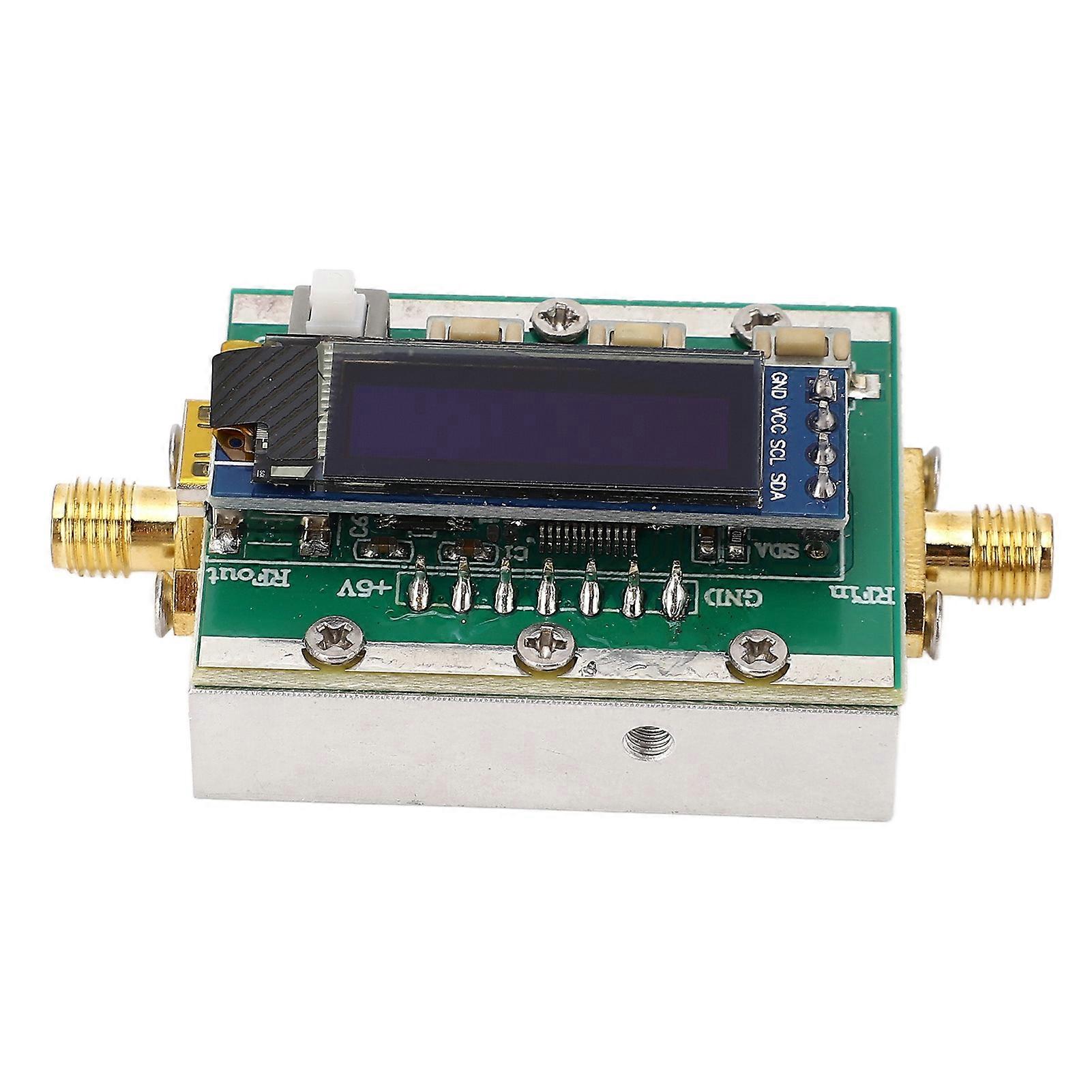 Digital RF Programmable Attenuator 0-31dB Adjustable 1dB Step 1.38-800MHz Module, CNC Shell, PC Controllable 5V