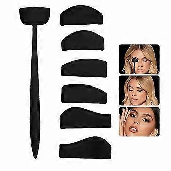 6 en 1 Sello de sombra de ojos Sello de sombra de ojos perezoso Conveniente Herramientas de maquillaje rápido