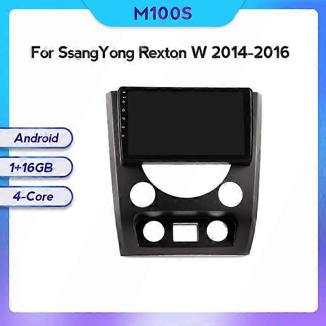 8-Core DSP Carplay Android 11 128G ROM Für SsangYong Rexton W 2014-2016 Autoradio Kassette Multimedia-Player Unterstützung Carplay DVR