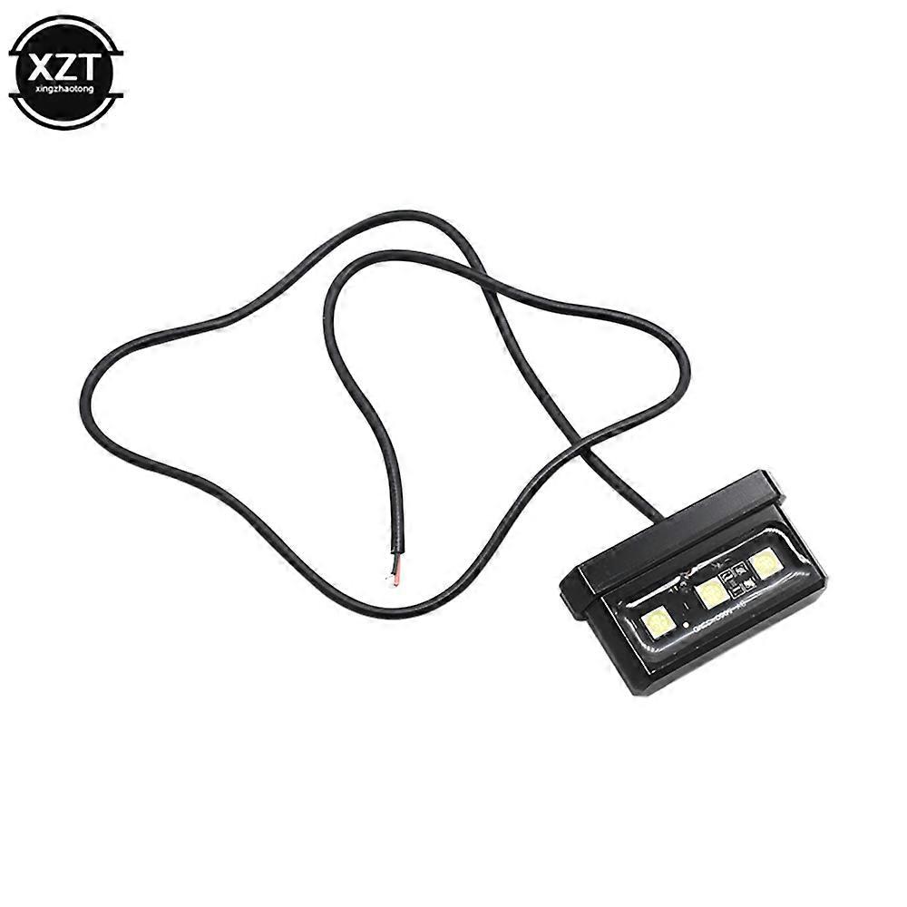 2022 Motorcycle Waterproof Aluminum License Plate Lights Decorative Lamp For Universal Little Monkey