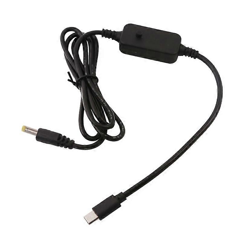 USB C Type C to 4.0x1.7mm 5V 9V 12V 15V 20V PD電源ケーブル電圧調整