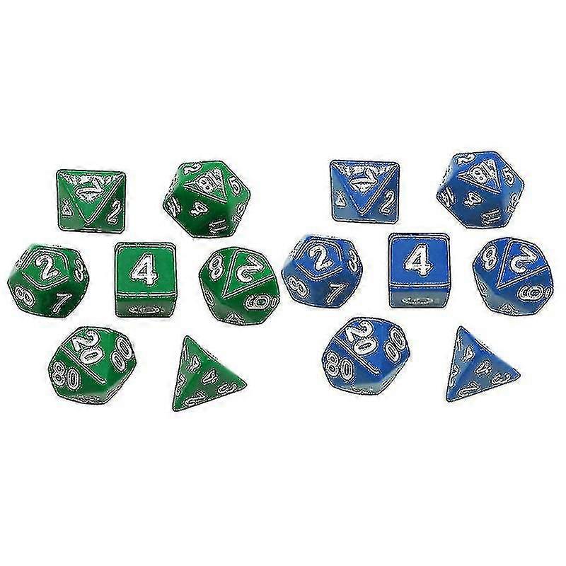 Digital Dice Set - 2 Multisided Dice