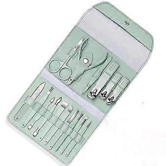 Nail Clipper Set,nail Cutter Set,manicure Set,16-piece Manicure Nail Care Kit