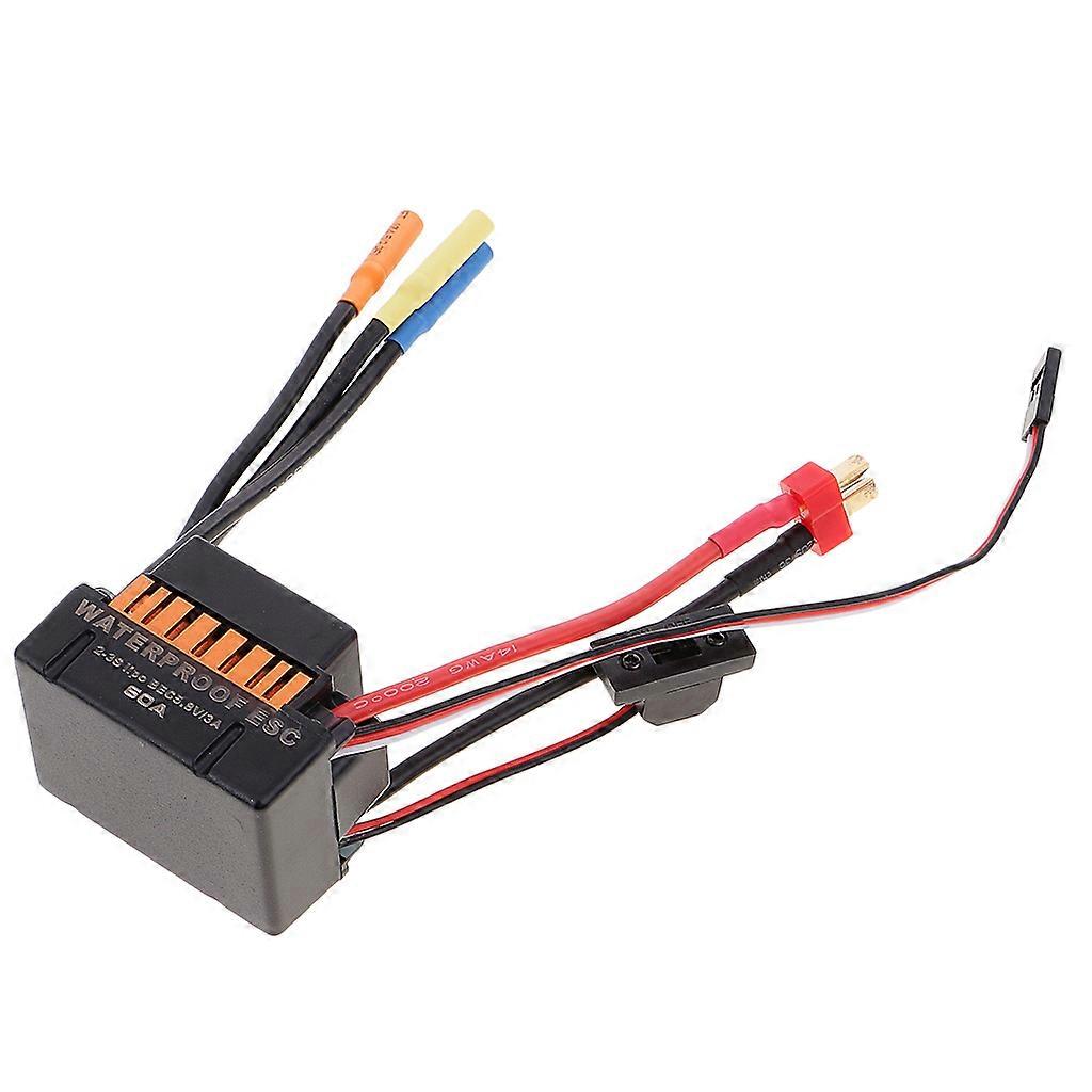 Waterproof 60A Brushless ESC Electric Speed Controller for 1/10 RC Car