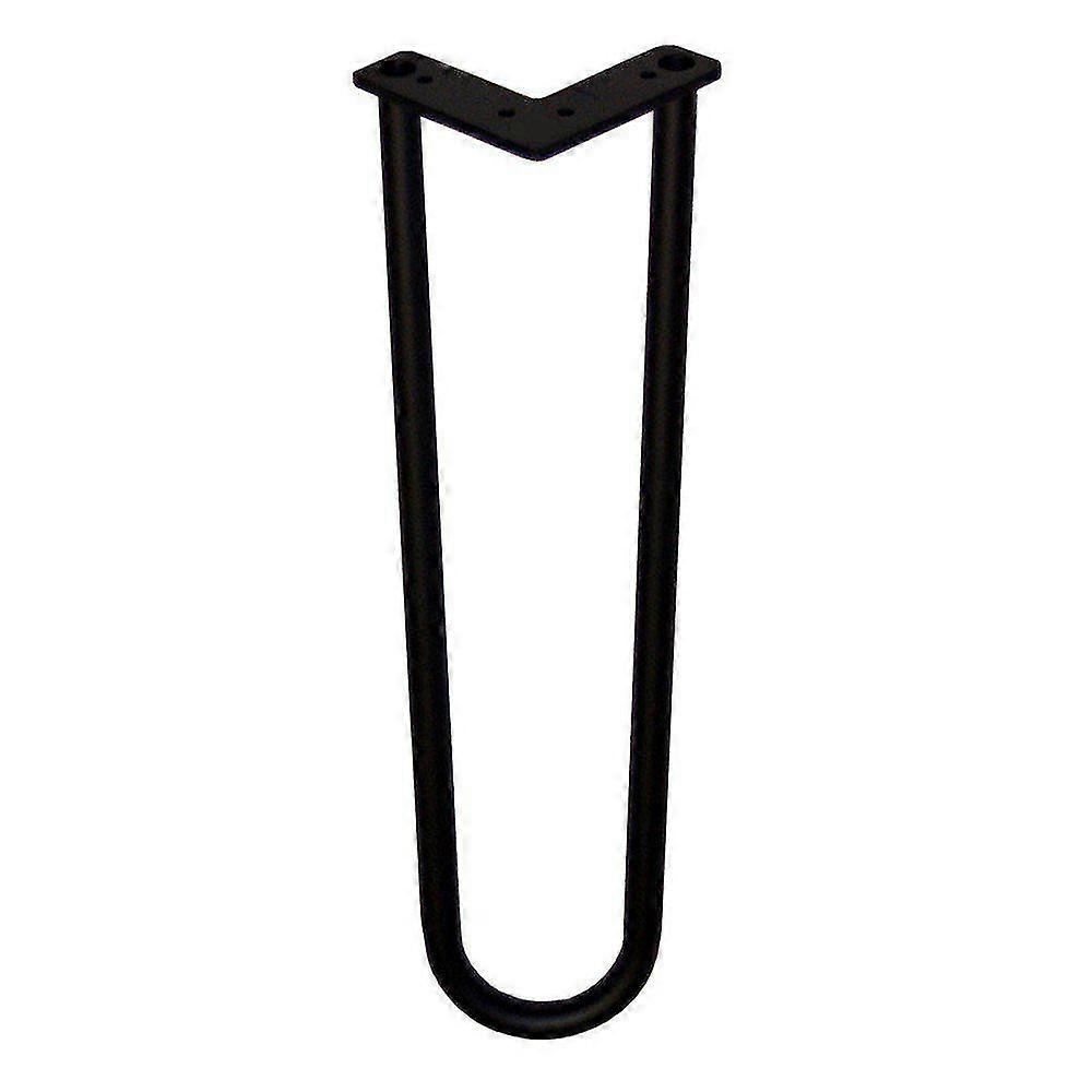 Black Hairpin Table Leg 40 Cm (1 Piece)