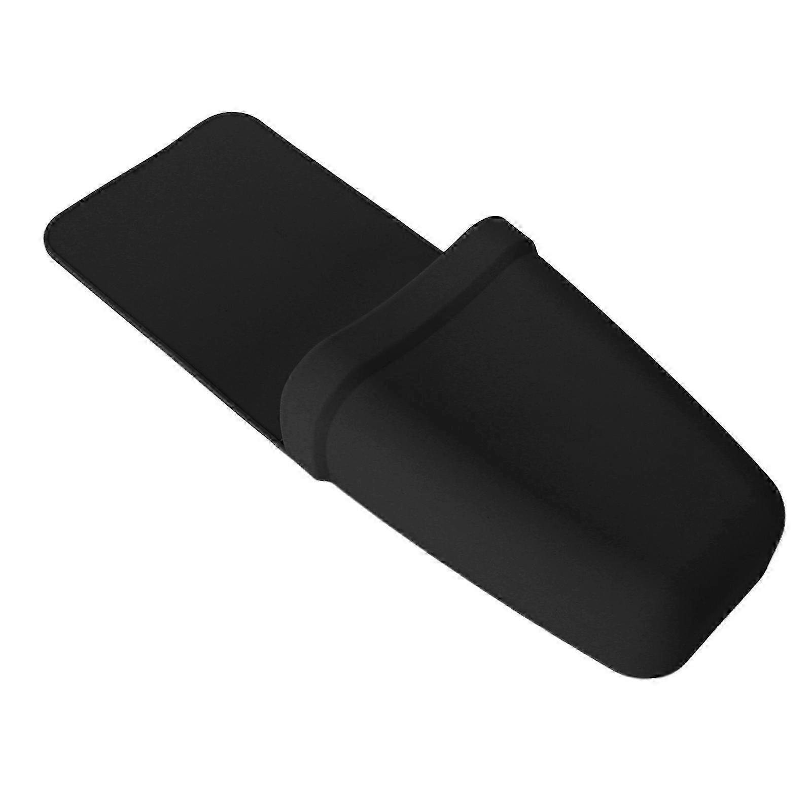 Silicone Pouch for Flat Iron Holder Heat Resistant Soft Washable Protective Case for Cutlery and Fruit Peels Black