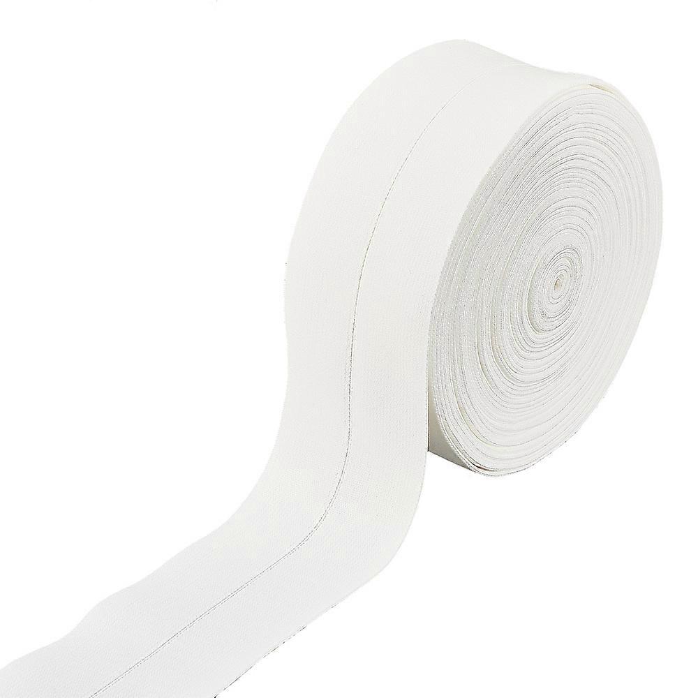 10Yard Flat Elastic Rubber Cord/Band Webbing Garment Sewing Accessories White 60mm