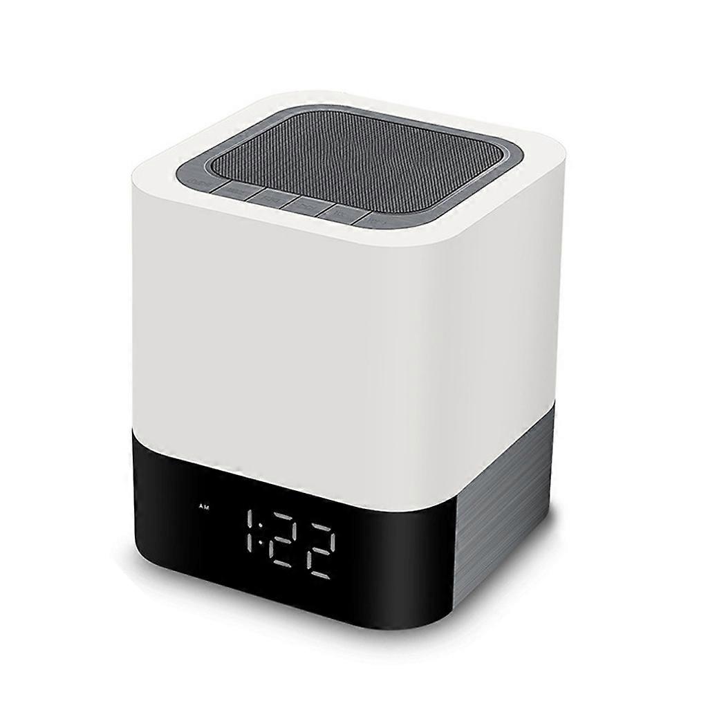 Compact Bluetooth-compatible Speaker Wireless Music Player with Digtal Clock