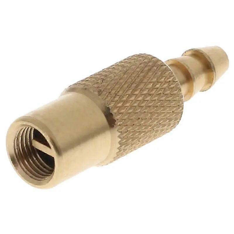 1PC Car Auto Brass 6mm Tyre Wheel Tire Air Chuck Inflator Pump Valve Clip Clamp Connector Adapter CF