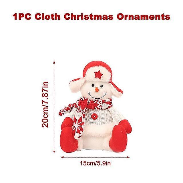 Christmas Doll Ornaments Merry Christmas Decorations For Home Table Decor 2023 Xmas Gift Navidad NoelHappy New Year Decor 2024