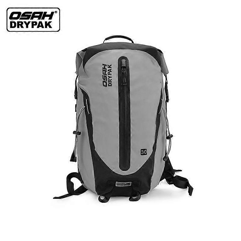 אוסה תיקים עמידים למים תרמיל טיולים חיצוני 30 ליטר תיק רכיבה צבעוני רב תיק אופנוע בעל קיבולת גדולה ציוד ספורט Pvc