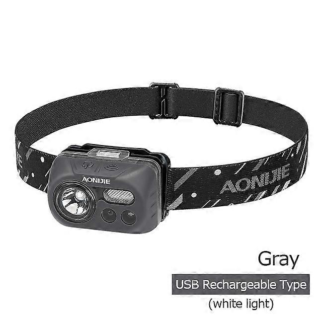 AONIJIE E4031 Waterproof Sensitive LED Headlight Headlamp Flashlight Sensor Light For Running Fishing Camping Hiking Cycling