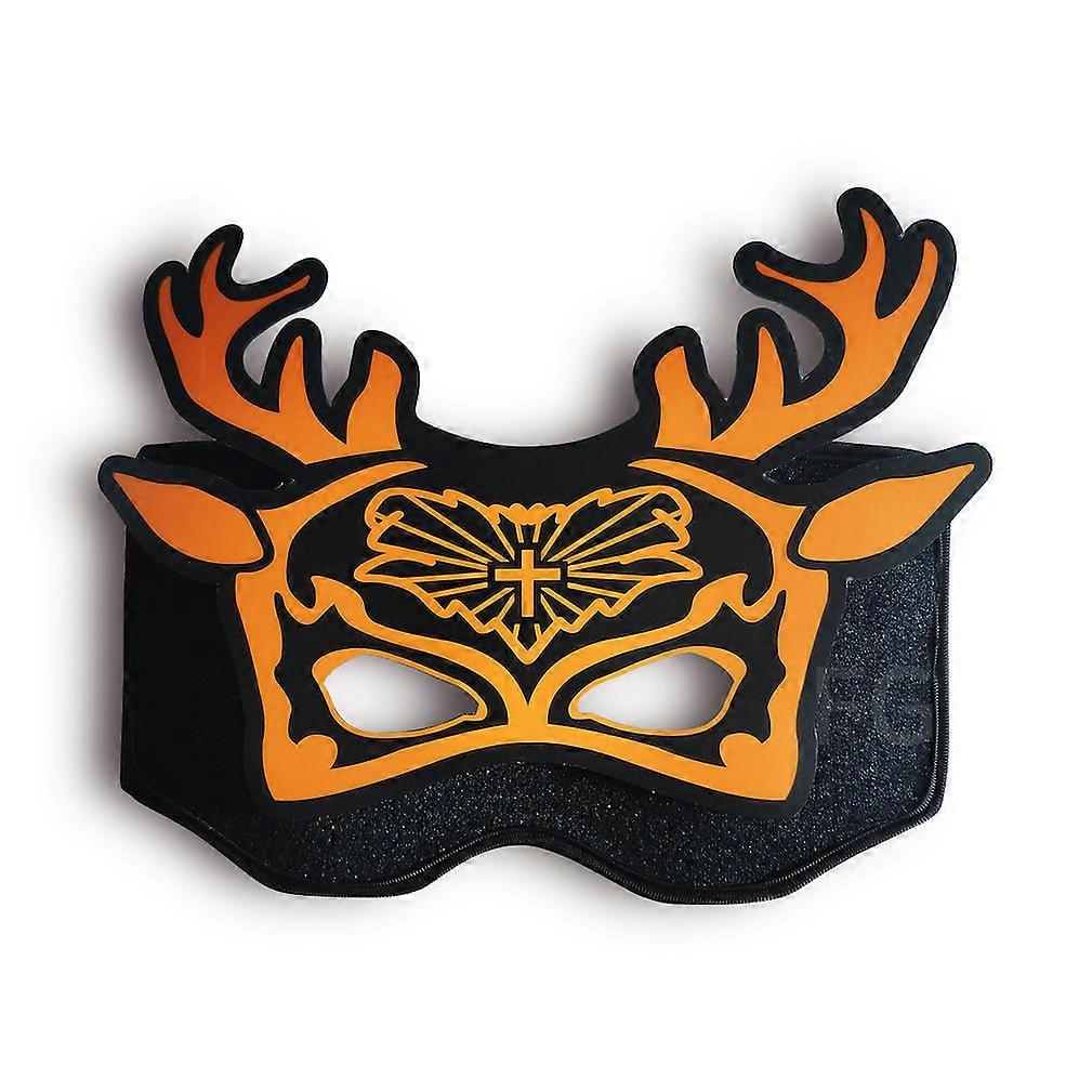 Halloween El Voice-Controlled Cold Light Luminous Mask Cosplay Props