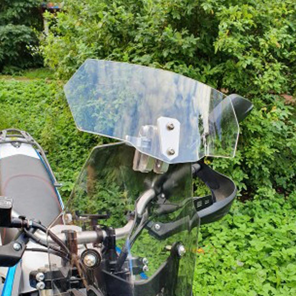 Motorcycle Windshield Universal Windscreen Spoiler Extension For BMW Windscreen For R1200GS F800GS For Yamaha