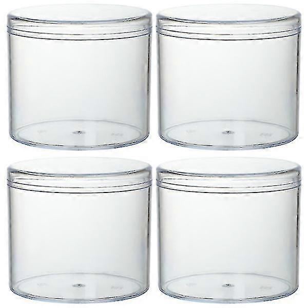 4 Pcs Transparent Cake Boxes Portable Biscuit Boxes Candy Packing Boxes Banmo