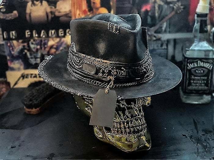 ⬛️ 稀少！⬛️ 本格！⬛️ 重い！⬛️ 大きい！⬛️ 派手！⬛️ 珍品⬛️ カウボーイハット メンズカウボーイハットパンクスタイルウエスタンカウボーイ