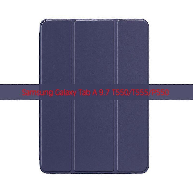 Custodia per tablet per Samsung Galaxy Tab A 9,7 pollici SM-T550 SM-T555 P550 P555 9,7 '' PC Retro PU Leather Smart Cover Auto Sleep Computer Cover...