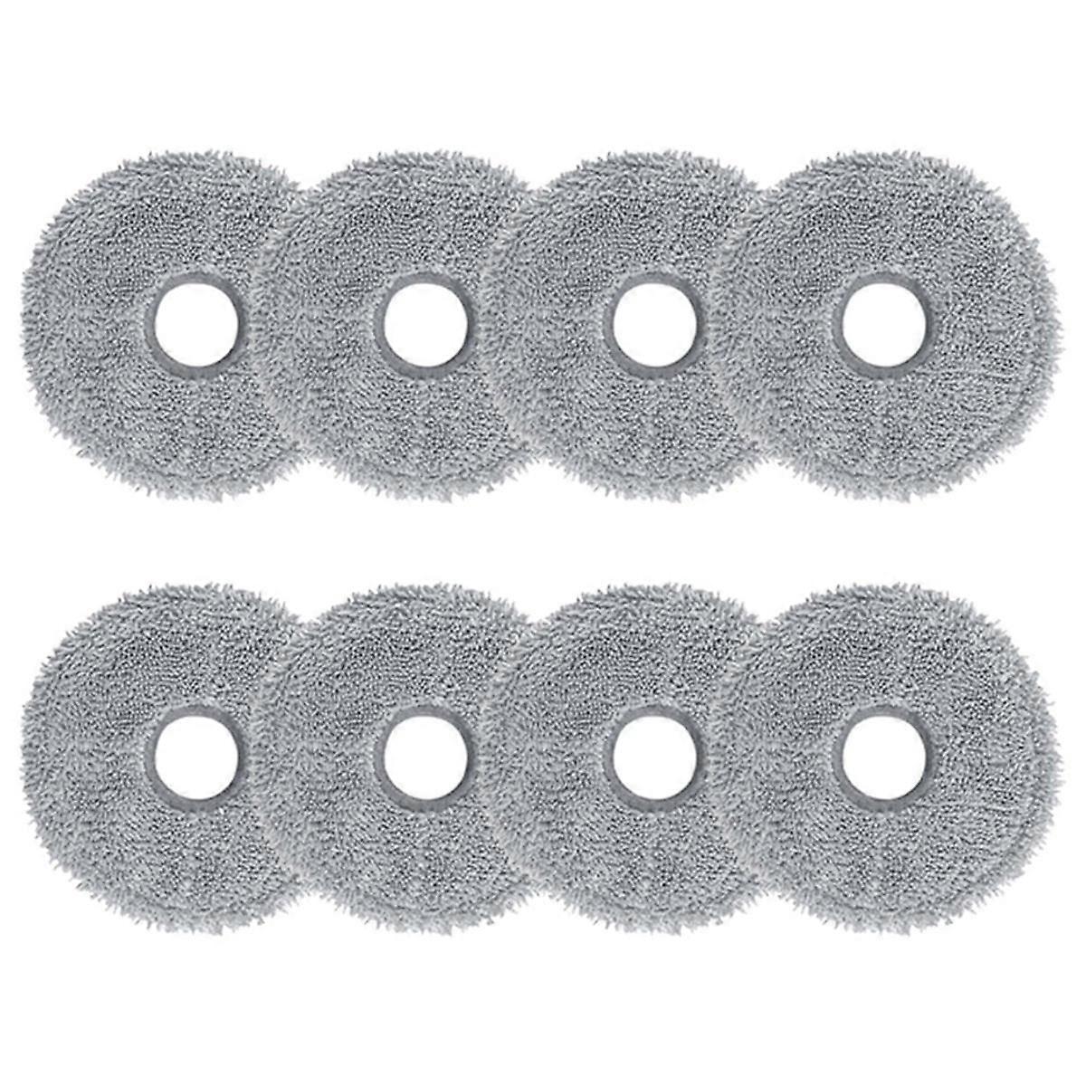 8Pcs for X30 Pro Robot Vacuums Mop Cloths Rag Spare Part Replacement Accessory