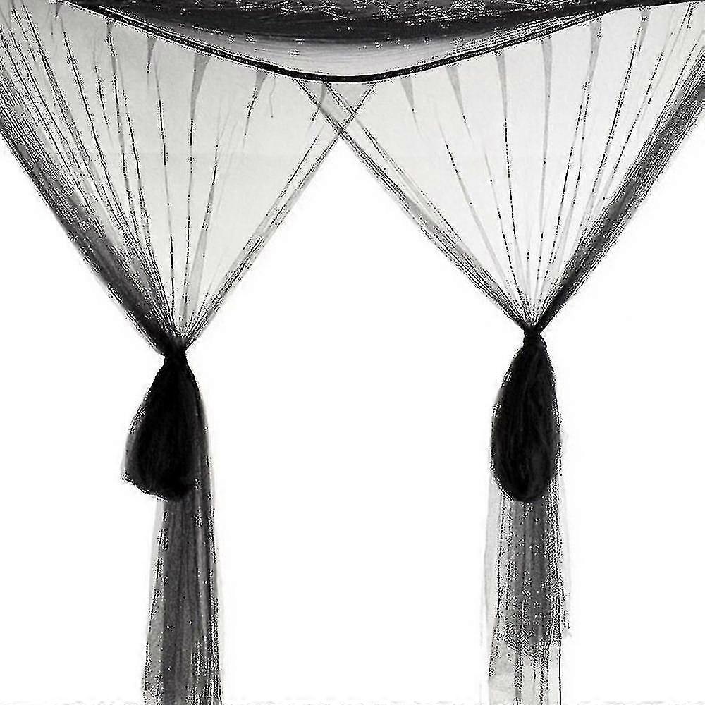 4 Corner Post Bed Canopy For Full / Queen / King Size Łóżko Xmas Gift