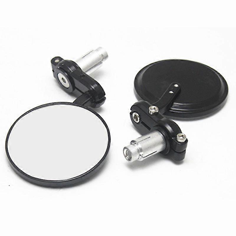 Universal Moto Bike Modified Retro Folding Motorcycle Mirror Handle Bar Rearview Quality Reversing Side Rear View Accessories