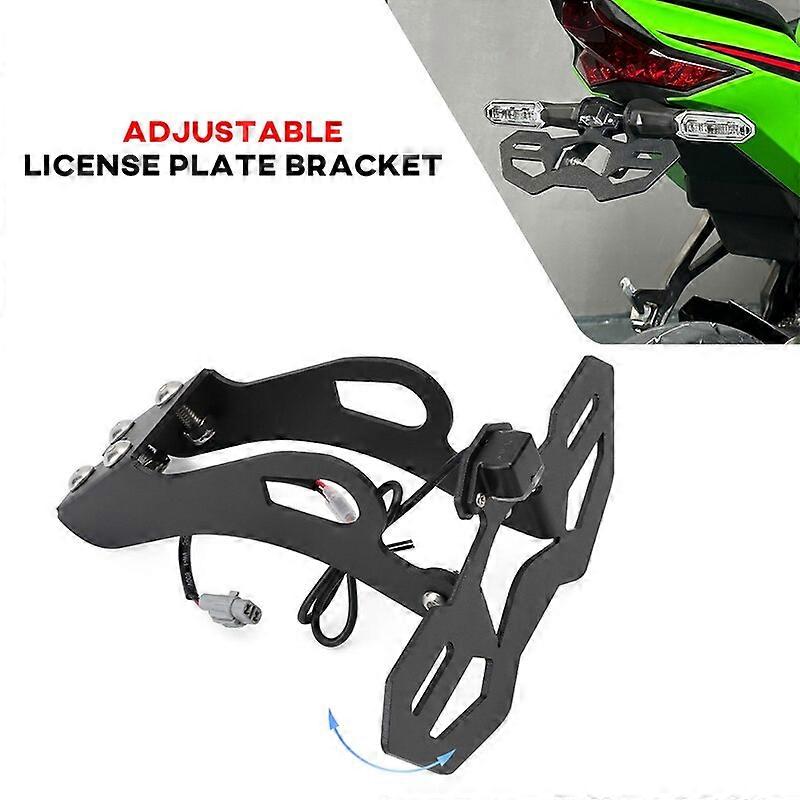 For KAWASAKI NINJA ZX25R ZX4R ZX4RR Rear Tail Tidy Fender Eliminator License Plate Holder ZX 25R 4R 4RR ZX250 ZX400 2020-2024Motor Vehicle Frame & Bod