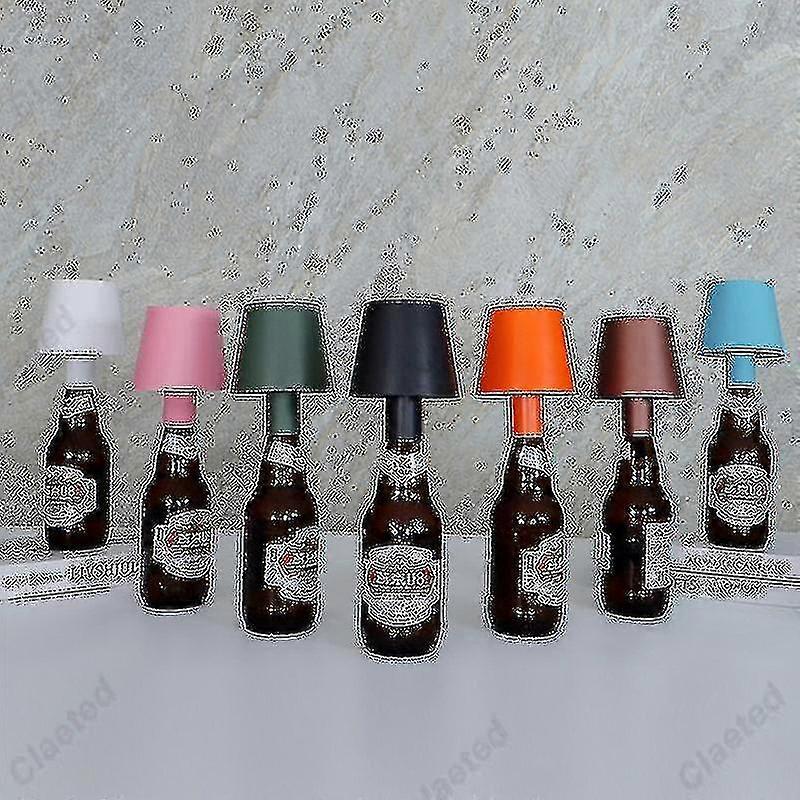 Led Wine Bottle Lamp Head Table Lamp Removable And Removable Portable Charging Decoration For Bar Ca