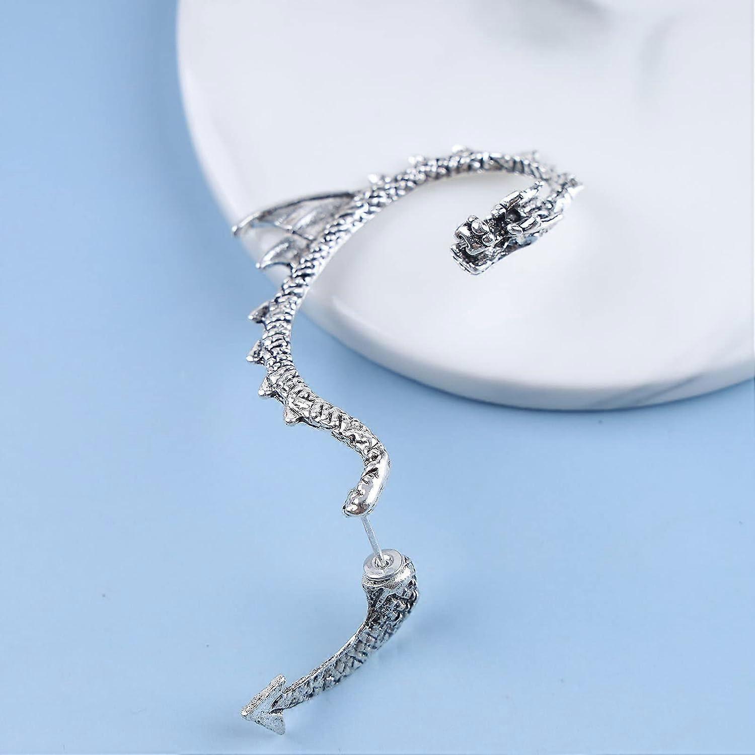 925 Silver Ear Cuff Clip On Fake Ear Cuff Fake Ear Piercing Ear Cartilage Earrings for Men Women Sterling Silver, Sterling Silver 925 Silver Ear Cuff Clip On Fake Ear Cuff Fake Ear Piercing Ear Cartilage Earrings for Men Women Sterling Silver, Sterling Silver
