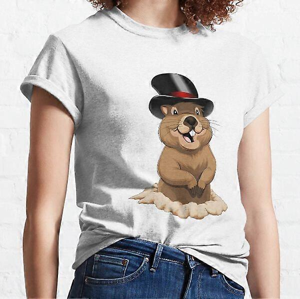 Groundhog Klasik T-Shirt-RK29951