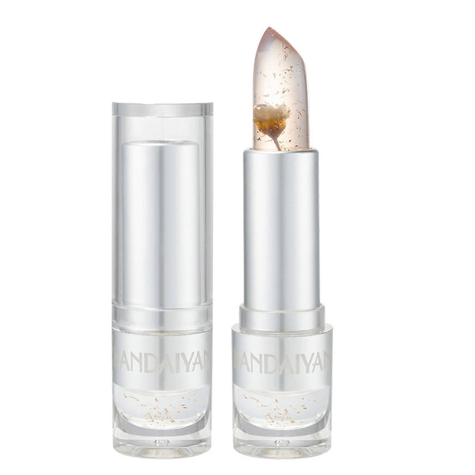 Temperature Color Changing Flower Lipstick Lip Gloss Long Lasting Moisturizer