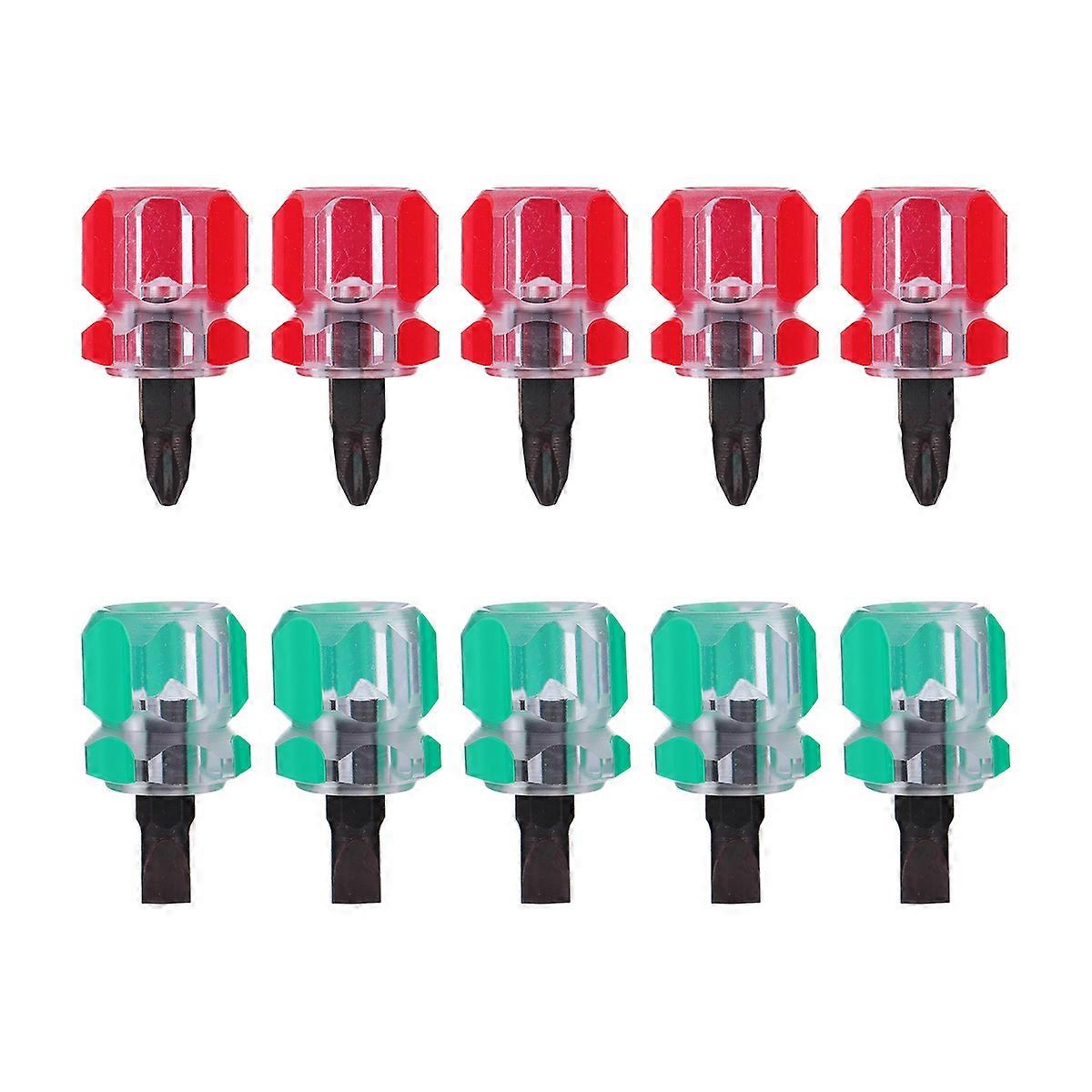 10 Pcs Torx Set Mini Stubby Tools Mini Short Screwdriver Tool Household Tools