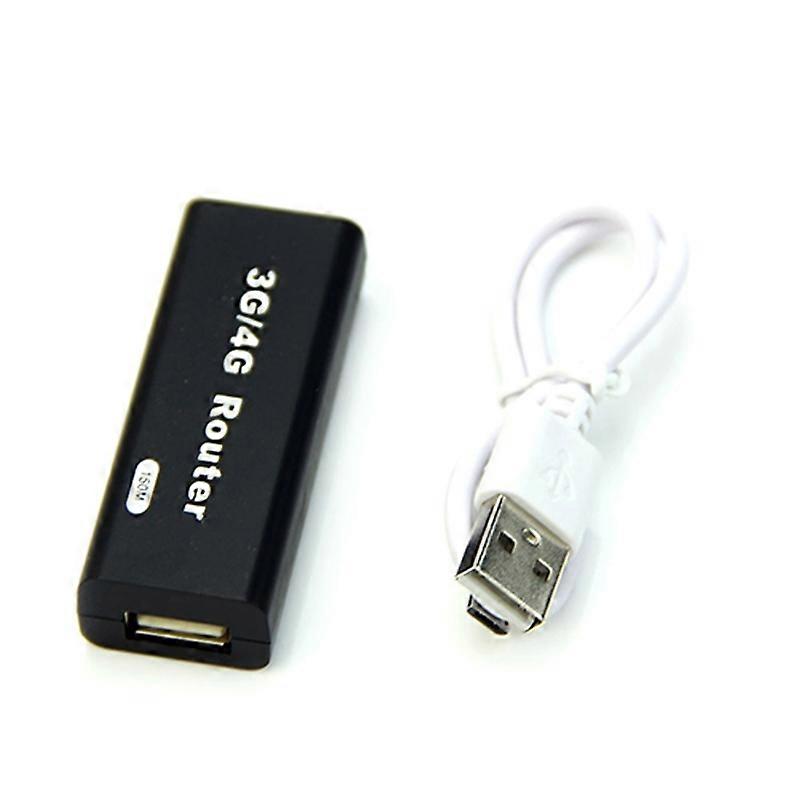 Mini Portable 3G/4G WiFi Wlan Hotspot AP Client 150Mbps RJ45 USB Wireless Router JIKAIX