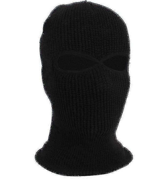 2 Hole Balaclava Hood Cap Full Face Mask-mxbc