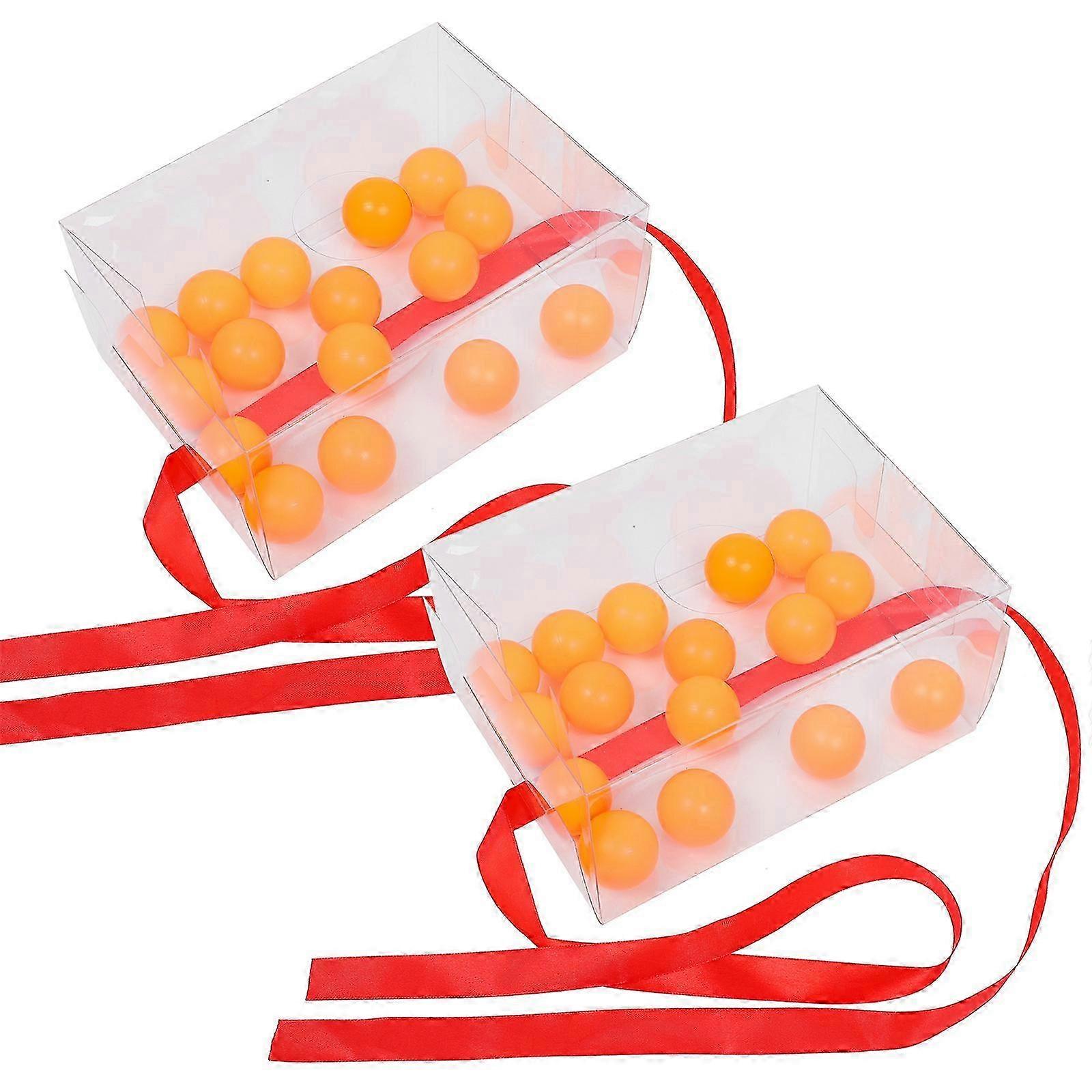 2 Sets Ping-pong Bal Prop Party Game Prop Volwassenen Interactieve Game Supply