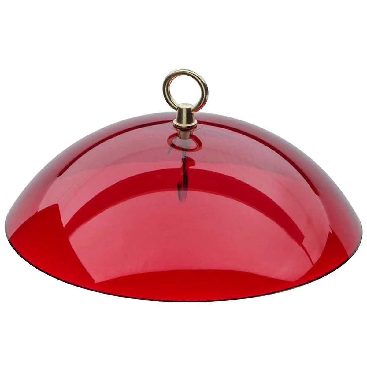2PCS Anti-Squirrel Bird Feeders Protective Cover,Dome Protective Dome,Rain Protective Cover for Hanging Bird Feeders,A