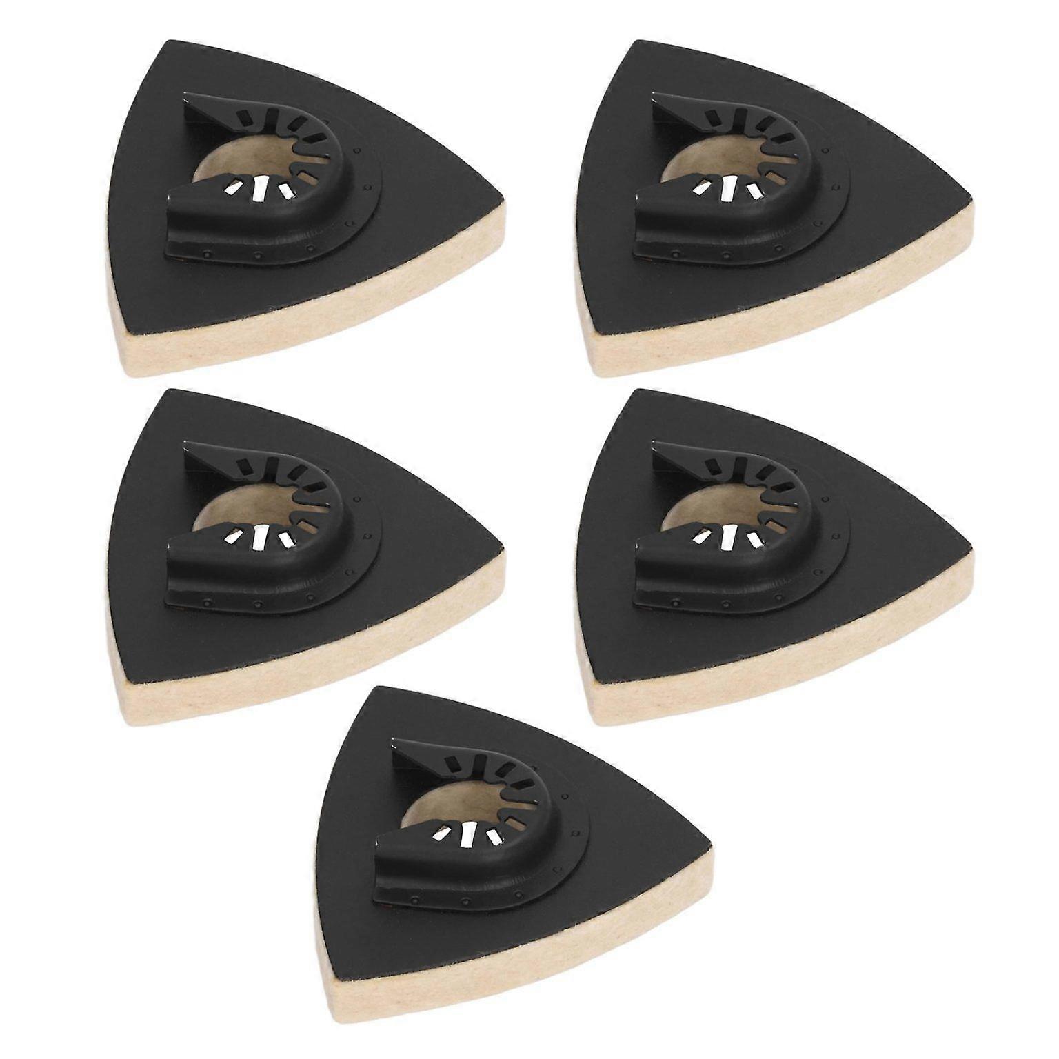 felt polishing pad triangular polishing pad wool buffing pad oscillating