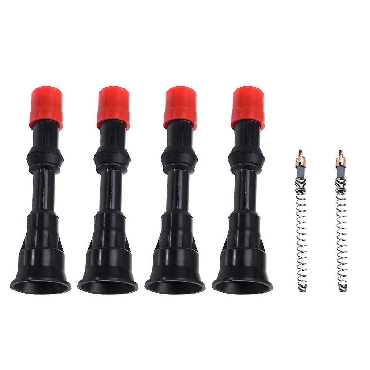 4PCS 30520-PWA-003 Ignition Coil Rubber Boots for 2003-2005 Jazz & Hybrid 1.3L 30520PWA003