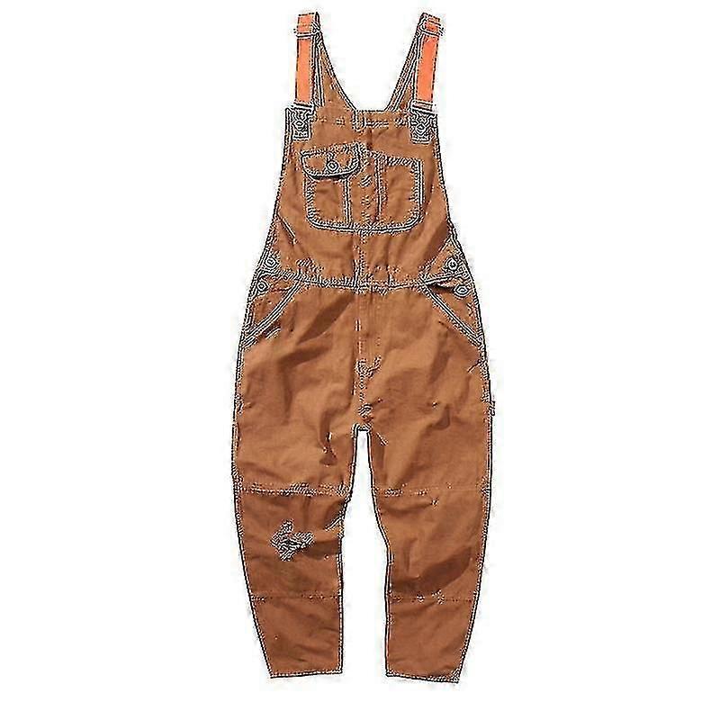Erkek rahat fit ördek önlük tulum-İyi