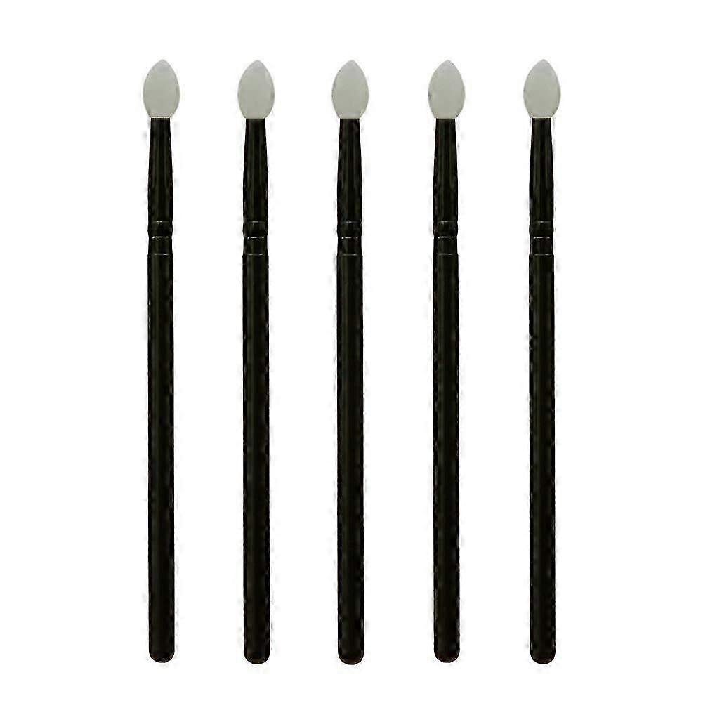 5 Pcs Silicone Eyeshadow Brushes. Professional Applicators for Glitter Shimmer