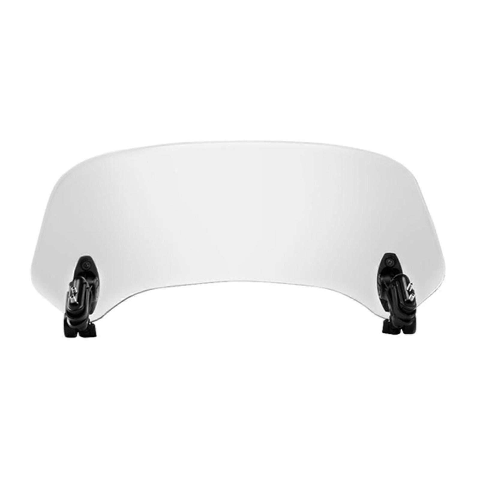 Motorcycle Windshield Windscreen Wind Screen Deflector Air Wind Spoiler Windproof Protector Universal Fit Easy Installs